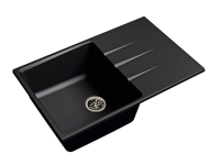 Мойка Ewigstein gerd 60F (ГР 780х500хh200) (шир.ящ.min 600) (Цвет мойки черный) в Керчи от производителя в интернет магазине Планета Комфорта Мойка Ewigstein gerd 60F (ГР 780х500хh200) (шир.ящ.min 600) (Цвет мойки черный) в Керчи от производителя
