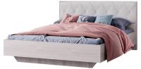 Фото krovati-s-myagkoy-spinkoy кровать двуспальная кимберли кр-13 (см 160х200) без основания производитель Мебелони