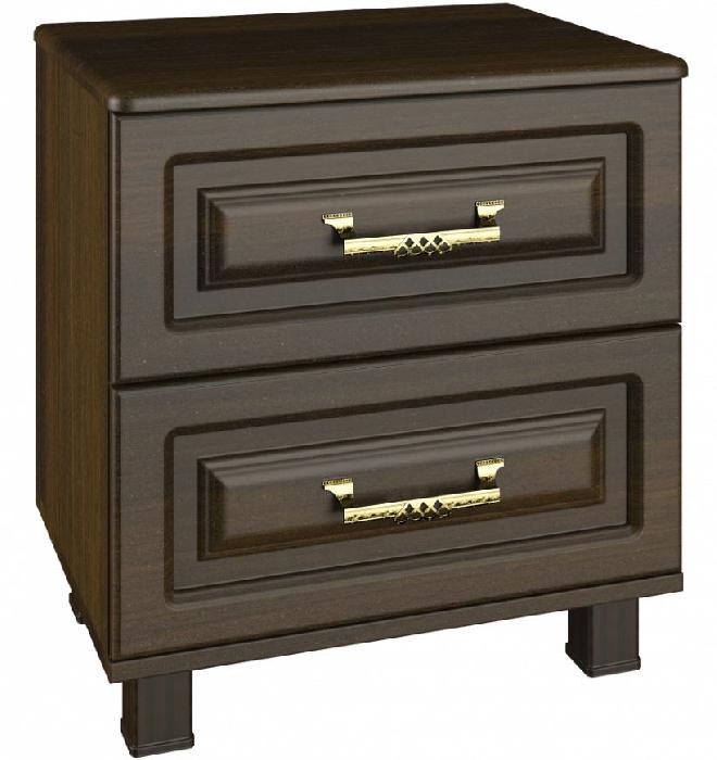 Тумба прикроватная Элизабет ЭМ-15 (орех темный, орех темный (Компасс) ) Тумба прикроватная Элизабет ЭМ-15 (орех темный, орех темный (Компасс) )