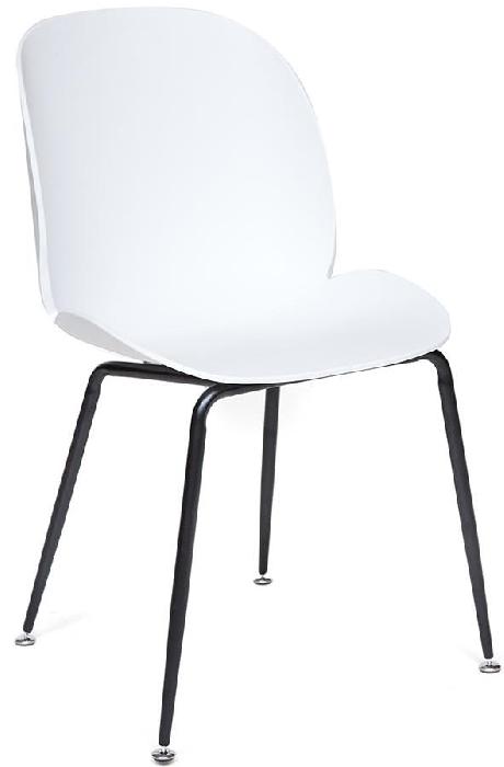 Стул Битл Чеар (Beetle Chair) 70 ( Обивка стула:пластик, черный, белый (Tetchair) )