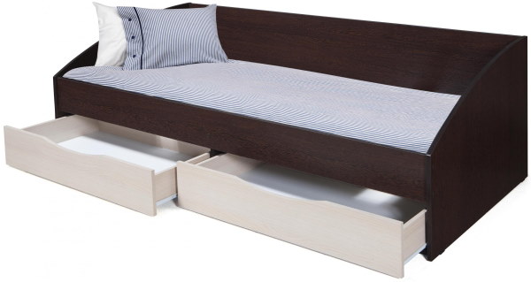 Фото Кровать односпальная Фея-3 (симметричная) (СМ 90х200) с основанием от производителя Олмеко в Керчи по цене 14&nbsp;030 ₽