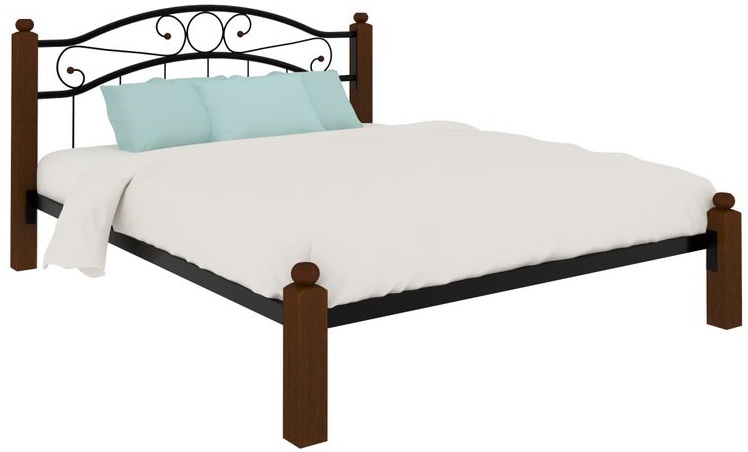 Фото Кровать двуспальная Надежда Lux (СМ 180х200) трубка металл от производителя Милсон в Керчи по цене 20 560 ₽