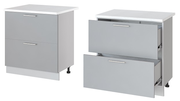 Фото Кухня Бронкс стол-рабочий Н-82 от производителя Леко в Керчи по цене 8 800 ₽