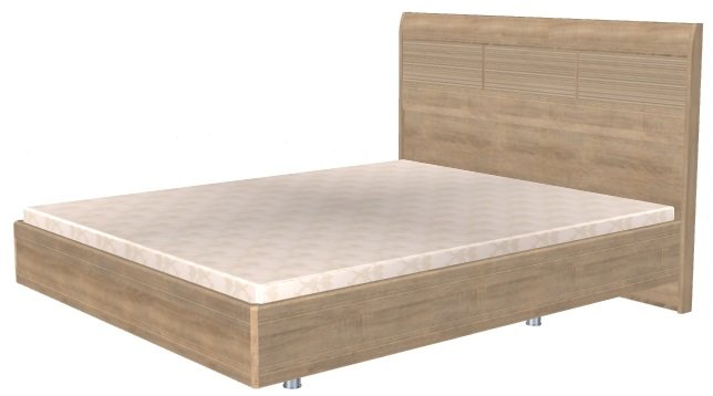 Фото Кровать двуспальная Мелисса КР-2803 (СМ 160х200) с ламельным основанием от производителя Лером в Керчи по цене 33&nbsp;490 ₽