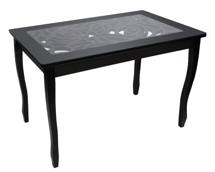 Фото Стол обеденный Стиль 2 Ажур от производителя Мебель из стекла в Керчи по цене 13&nbsp;370 ₽