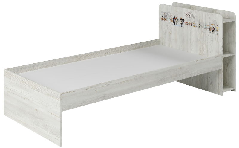 Фото Кровать односпальная Поло (СМ 90х200) с основанием от производителя Регина в Керчи по цене 8&nbsp;990 ₽