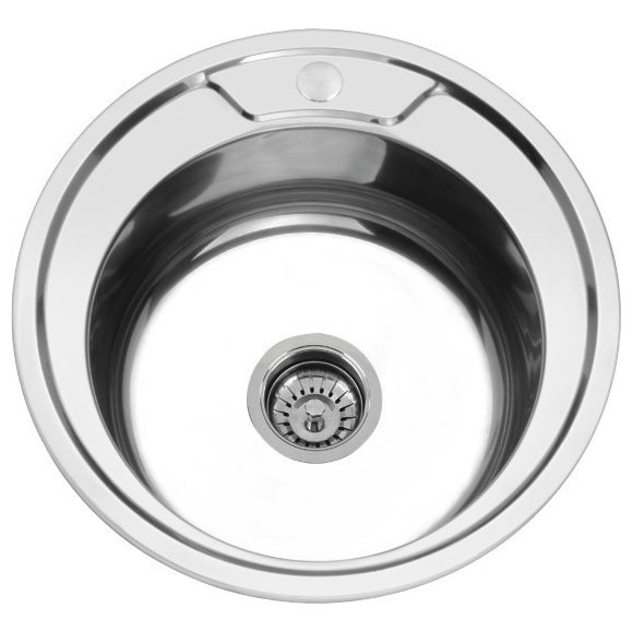 Фото Мойка VIOR D510 (ГР 510х510хh180) от производителя Планета Комфорта в Керчи по цене 4 080 ₽