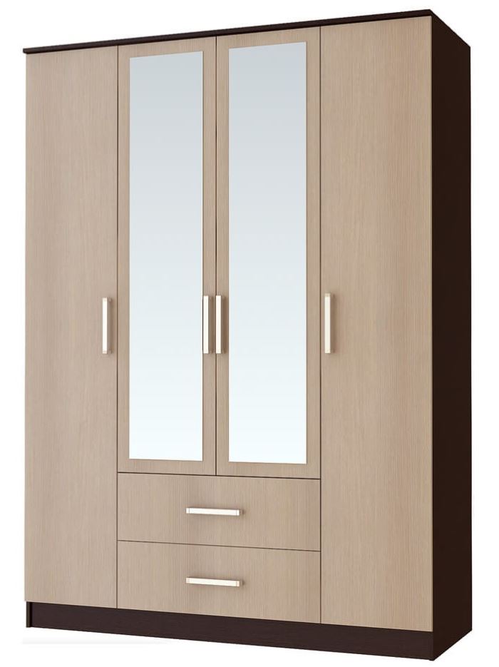 Фото Шкаф Фиеста (160) четырехдверный от производителя БТС  в Керчи по цене 15 590 ₽