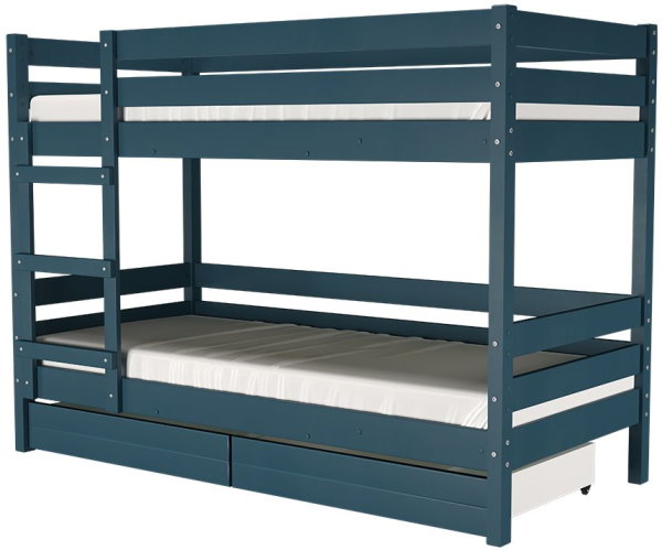 Фото Кровать 2-х ярусная Джуниор (СМ 90х200) с основаниями под матрасы от производителя Браво-мебель в Керчи по цене 32 710 ₽