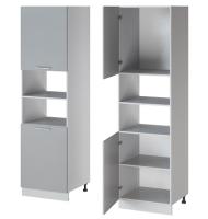 Кухня Бронкс пенал П-60 (белый, бетон,(Леко)) в Керчи от производителя 