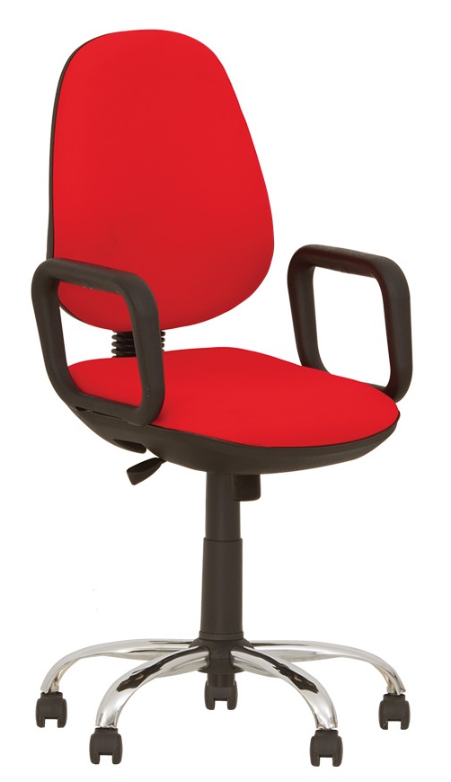 Фото Кресло для персонала Комфорт (Comfort) GTP active 1 (хром) от производителя Новый стиль в Керчи по цене 9 840 ₽