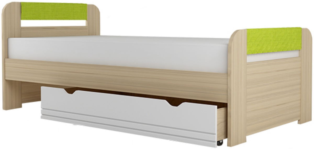 Фото Кровать односпальная Стиль 900.3 (СМ 90х200) с основанием  от производителя Аквилон в Керчи по цене 19 840 ₽