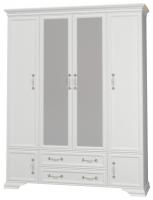 Фото raspashnoy-shkaf шкаф грация шр-4 (174) 2 зеркала четырехдверный производитель Браво-мебель