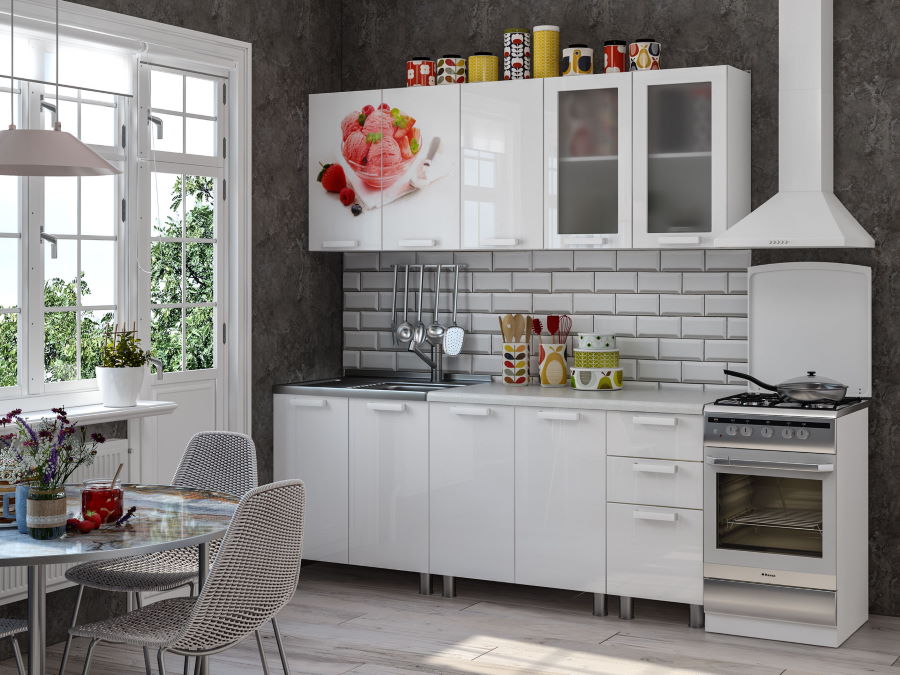 Фото Кухня Айс-крим (2,0) от производителя БТС  в Керчи по цене 35 660 ₽