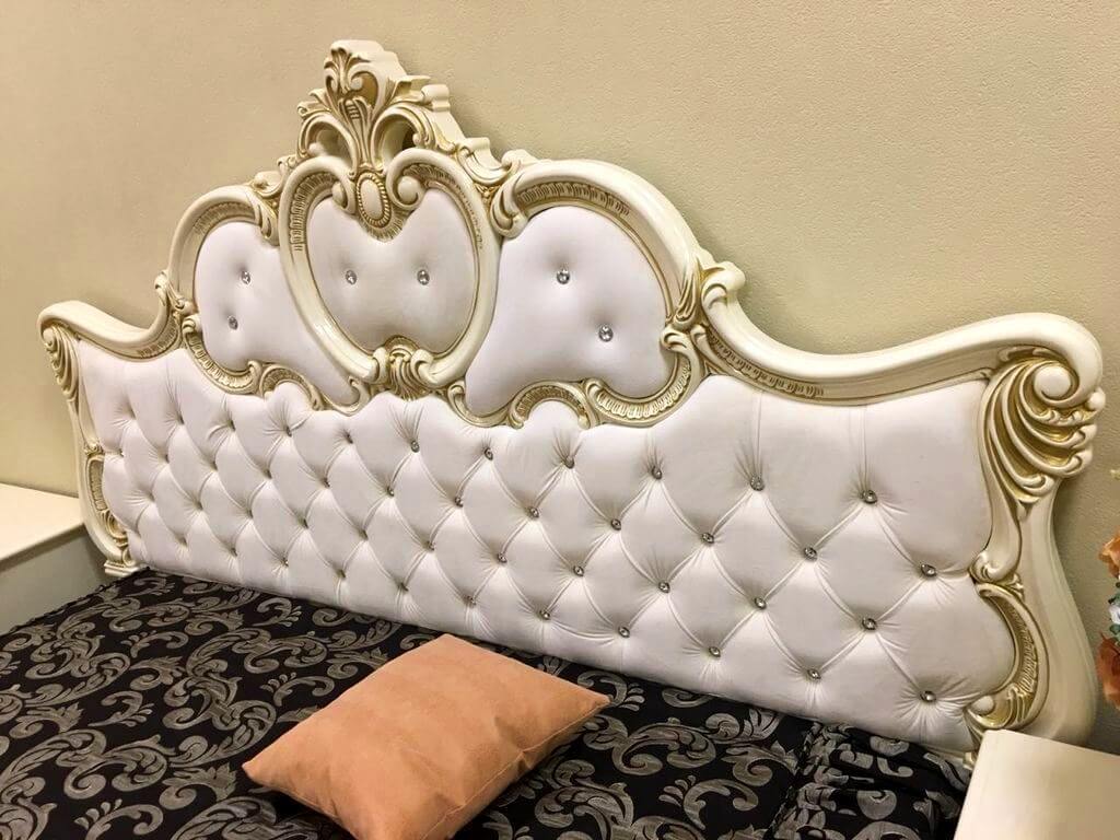 Фото Кровать двуспальная Лорена (СМ 180х200) с основанием от производителя Слониммебель в Керчи по цене 62&nbsp;430 ₽