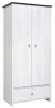Фото Шкаф Порто SZF2D1S (89) двухдверный от производителя Black Red White (БРВ) в Керчи по цене 20&nbsp;080 ₽