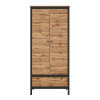 Фото Шкаф Loft SZF2D1S (62) двухдверный от производителя Black Red White (БРВ) в Керчи по цене 26&nbsp;620 ₽