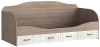 Фото Кровать односпальная с ящиками Афина (СМ 90х200) без основания от производителя Мебель Маркет в Керчи по цене 21&nbsp;910 ₽