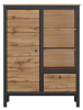 Фото Шкаф Loft REG1D1S/90 от производителя Black Red White (БРВ) в Керчи по цене 16&nbsp;360 ₽