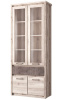 Фото Шкаф с витриной 2V2D1S Джаз (Jazz) от производителя Анрэкс в Керчи по цене 26&nbsp;310 ₽