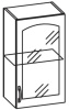 Фото Кухня Селена К-80 (К-56) шкаф навесной 400 (остекленный) от производителя Ставрополь Мебель в Керчи по цене 2&nbsp;310 ₽