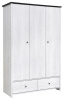 Фото Шкаф Порто SZF3D2S (129) трехдверный от производителя Black Red White (БРВ) в Керчи по цене 30&nbsp;340 ₽