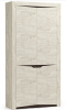 Шкаф Лючия 33.18 (107) двухдверный (бетон пайн белый, бетон пайн белый-венге,(Олмеко))